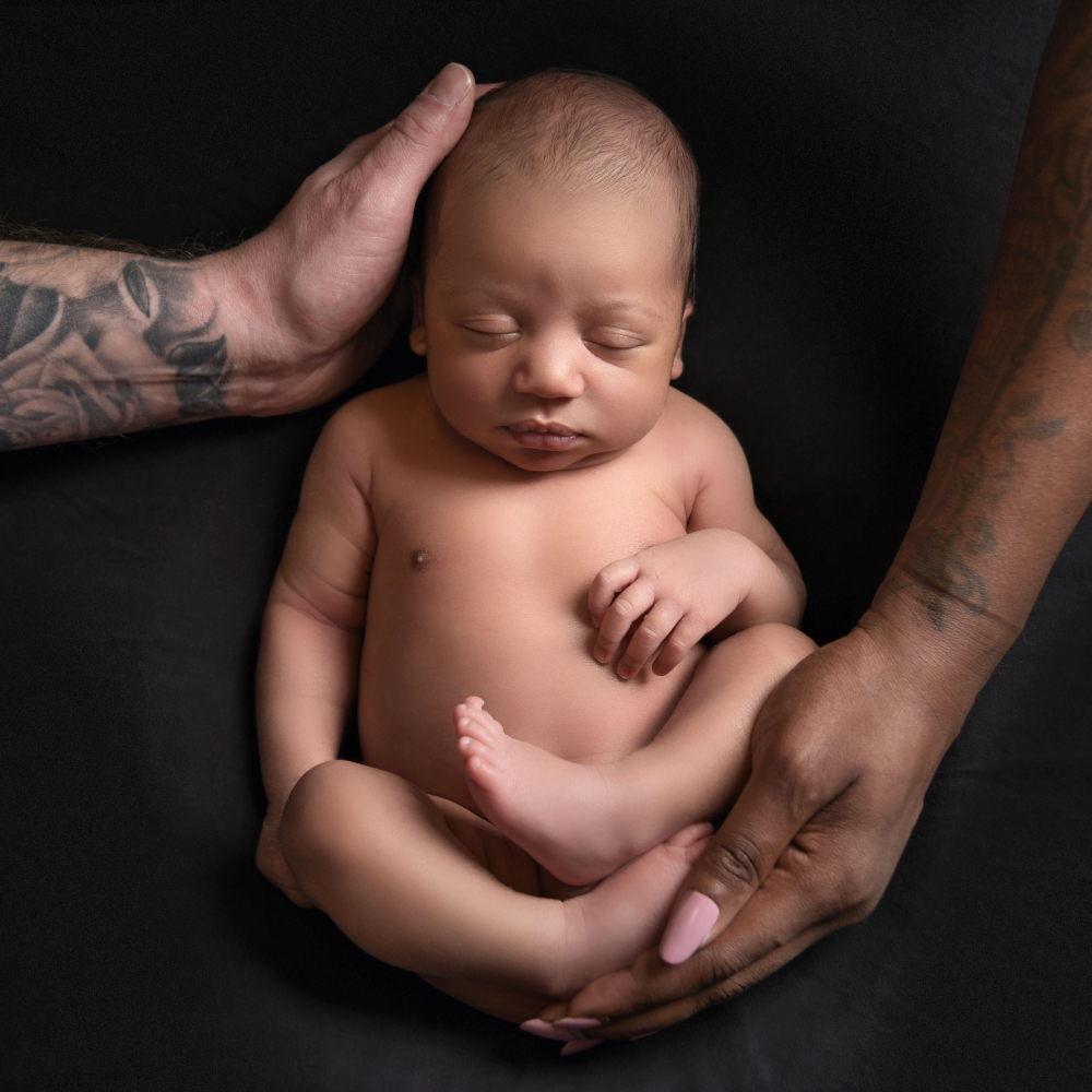 Newborn portrait photography