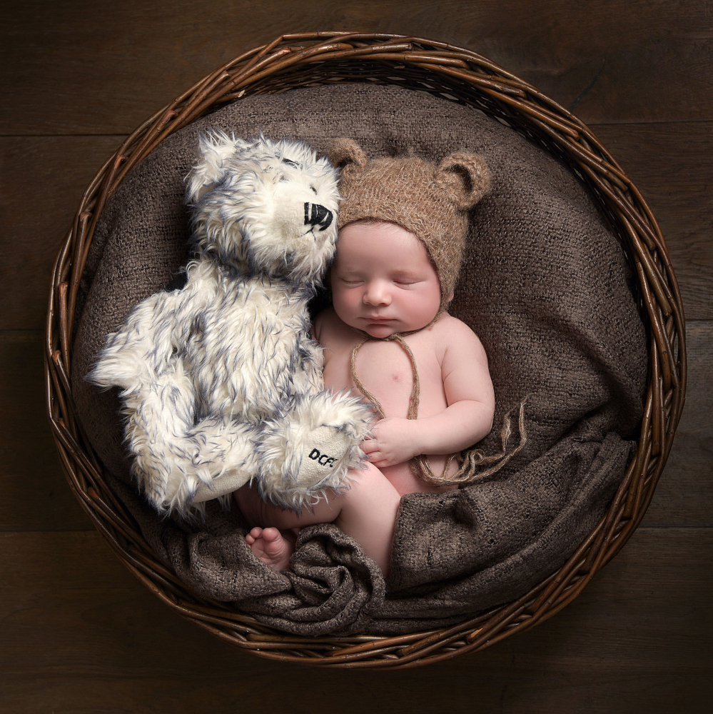 Newborn portrait photography