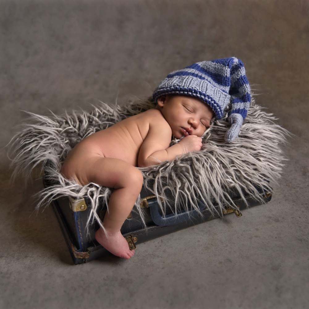 Newborn portrait photography