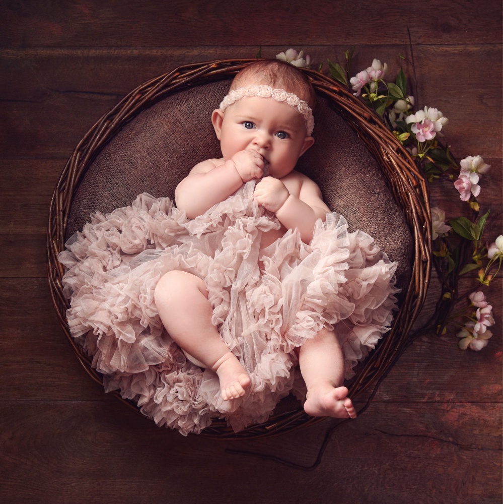 Newborn portrait photography
