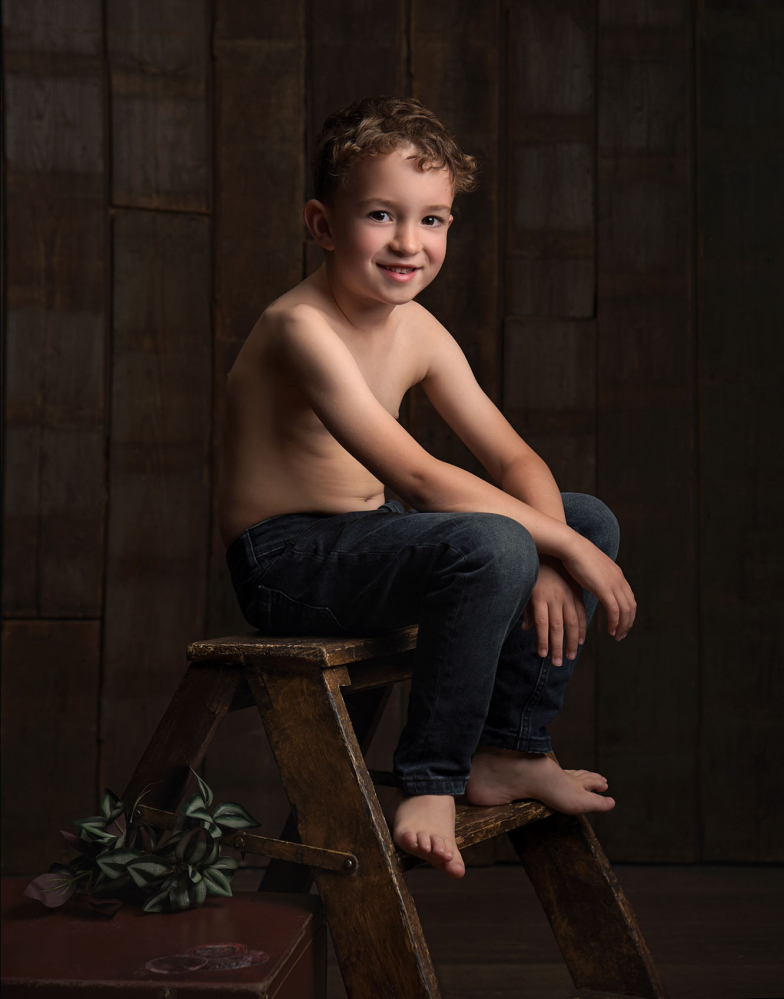 Child portrait photography
