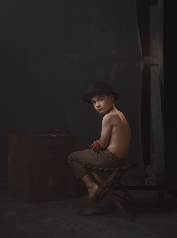 Child portrait photography
